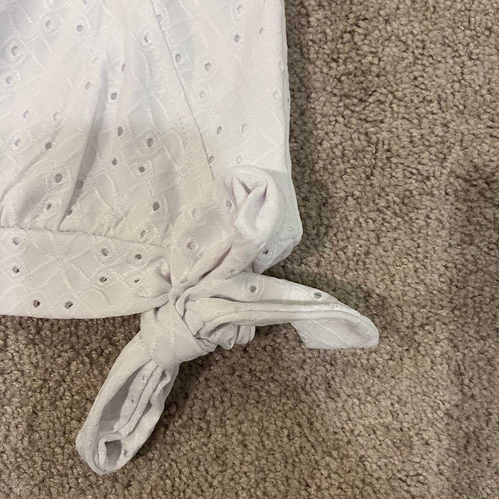 Wonder Nation Eyelet Wrap Style Top - Picture 3 of 7